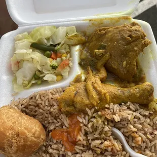 Curry Chicken! Do not order this