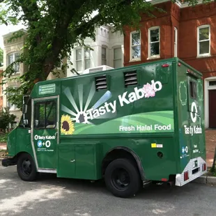 Tasty Kabob food truck on Capitol Hill.