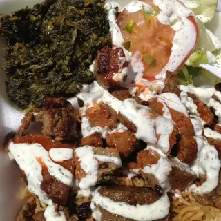 Lamb over Salad