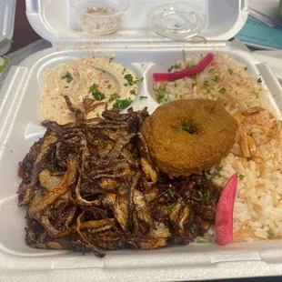 Vegetarian Combo Plate