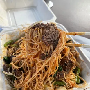 &quot;Spicy&quot; bibimguksu- not spicy