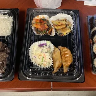 L1. Bulgogi and L7. Kimbop and Soup