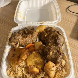 Oxtail plate