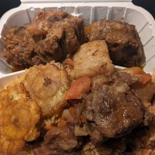 Oxtail Stew Plate