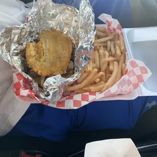 Steak and Cheese Sandwich