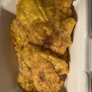 Tostones 6 Pcs (Fried Green Plantains)
