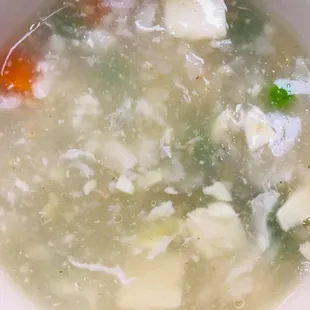 Seafood Bean Curd Soup 海鲜羹