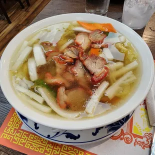 BBQ Noodle Soup