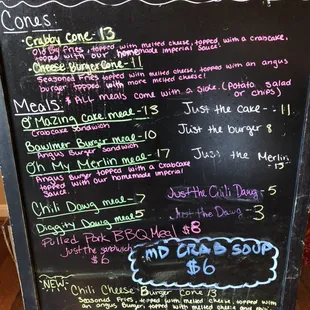 Our menu changes but we always have something yummy!