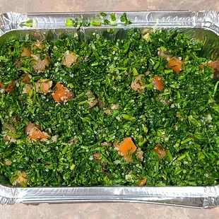 Tabouleh. Excellent.