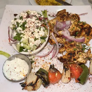 Chicken Shish Kabab Entree