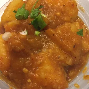 Aloo dum (this is a vegan and gluten free dish made of potatoes)