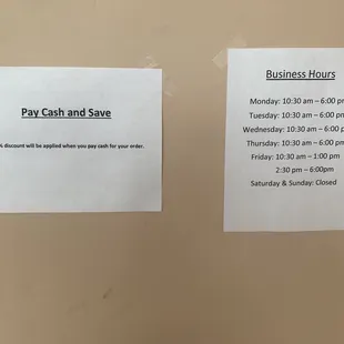 pay cash and save