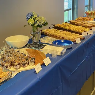 Attention to detail: signs with name and potential allergies.