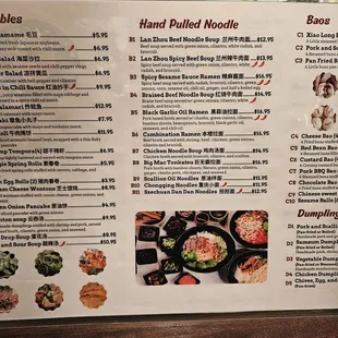 menu, sushi and sashimi