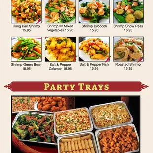 Seafood, Party Trays