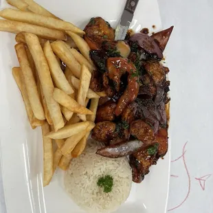 steak, food