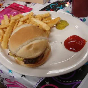 Burgers - came out fast and hot!