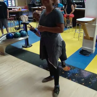 Bad Boy Brian, photo bombing my daughter!