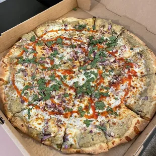 Samosa Pizza (4/5) - pretty good!