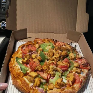 Butter Chicken Pizza