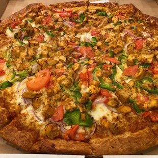 Butter Chicken Pizza
