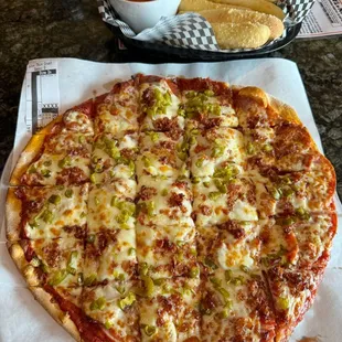 Sassy D Pizza &amp; Mentally Unstable Bread