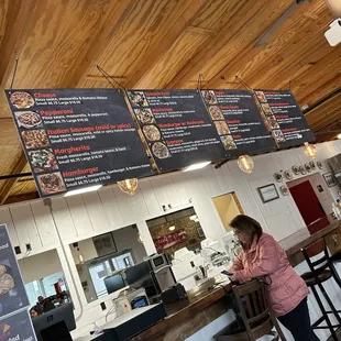 Easy view of menu!