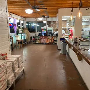 Inside