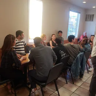 Full restaurant