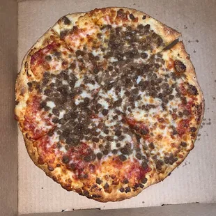 Hamburger Pizza