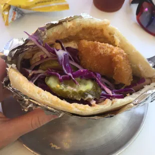 Chicken Slaw Sandwich