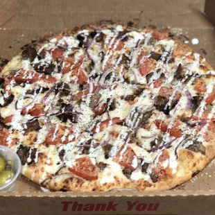 Gyro Pizza