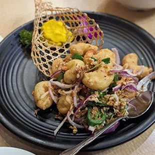 Crispy Garlic Prawns