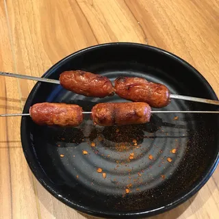 B05. Pork Sausage Skewer