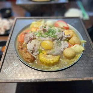 Curry Flavor Hot Soup