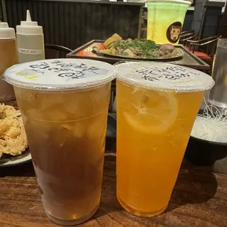 Old Plum Juice and Lemon