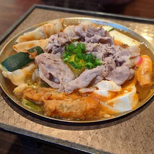 Kimchee Dumpling Soup