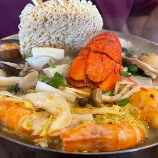 12. Seafood Lobster Hot Soup