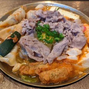 Kim Chee Dumpling Soup