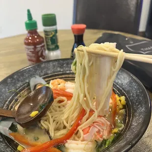 Seafood Ramen.