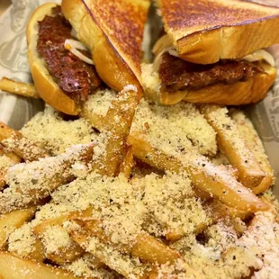 Tasty's Melt, Seasoned Parmesan Fries