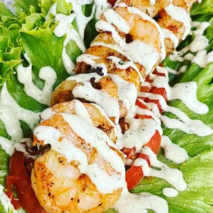 Blackened Shrimp Po'Boy