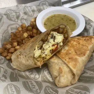 Breakfast burrito