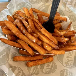Honey Sweet Potato Fries