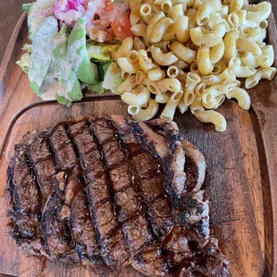 Ribeye steak. Pretty freaking good...