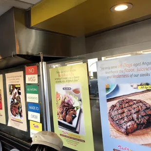 Assuring best meat used.