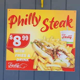 Philly Steak special