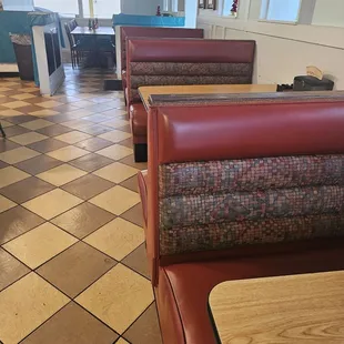 the inside of a restaurant