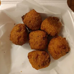 Hushpuppies, the "frozen foods aisle" variety